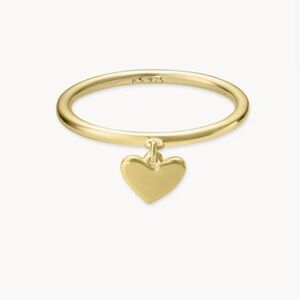 Kendra Scott Ari Heart 18K Gold Vermeil Ring